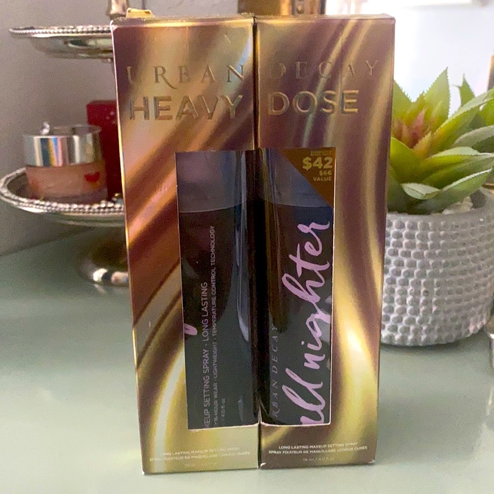 Urban decay all nighter set of two setting spray